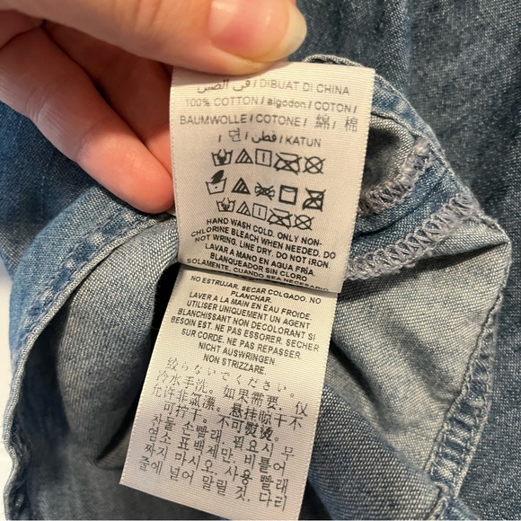 Guess | Denim Y2K Babydoll Top - Picture 16 of 16